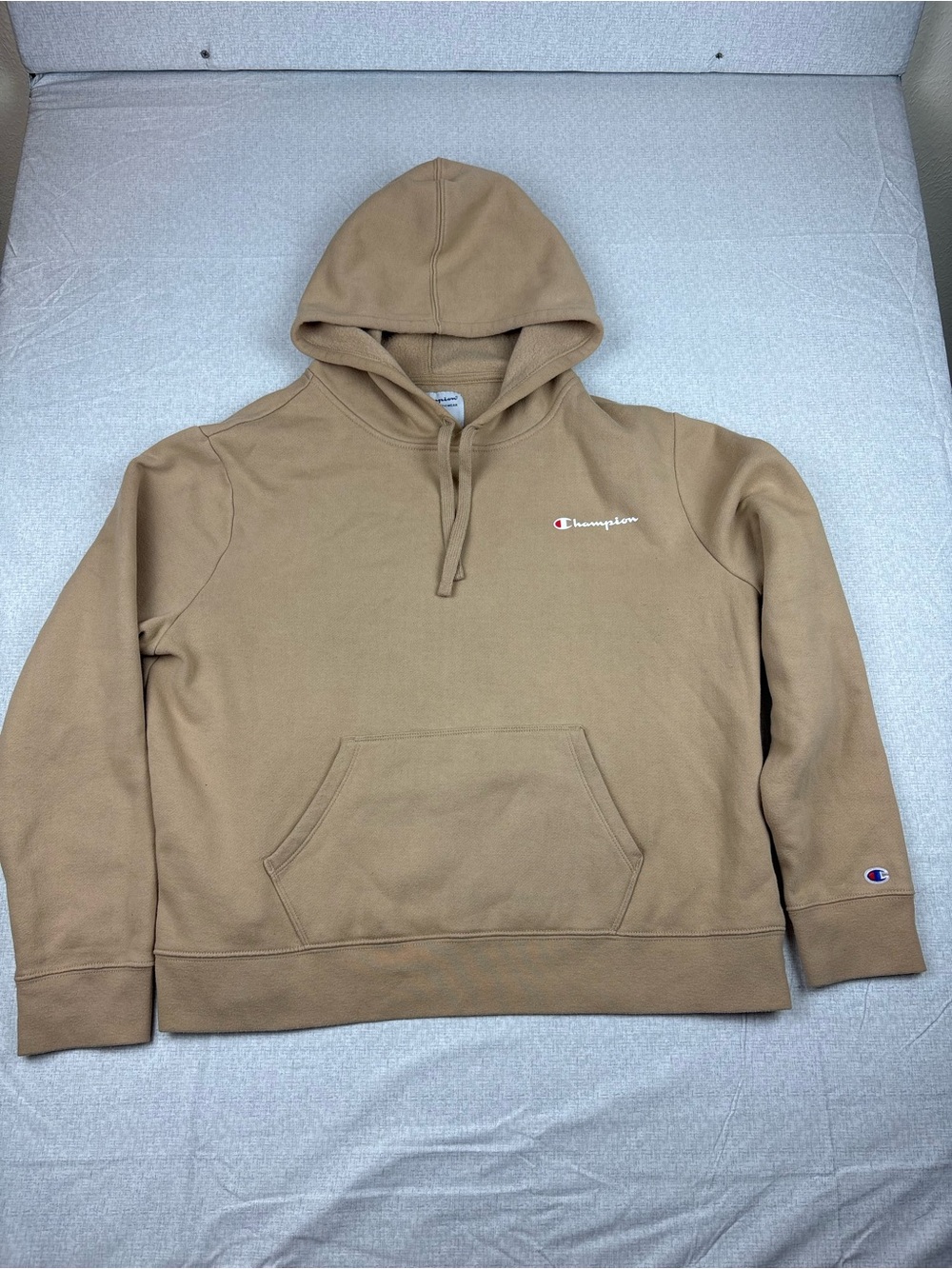 Champion Men's Pullover Hoodie in Caramel Brown